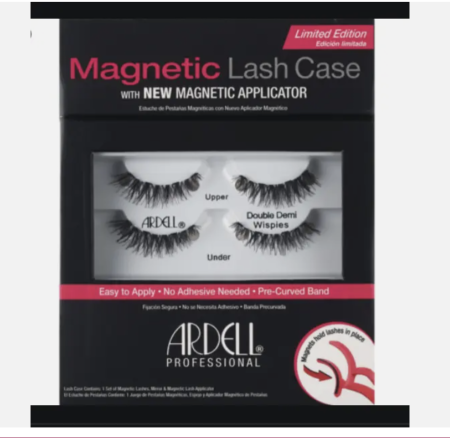 Ardell Magnetic Lash Case + Magnetic Applicator Double Demi Wispies